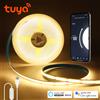 MALITAI Striscia LED COB USB Tuya Smart DC5V, 320 LED/M, Tubo in Gel di Silice, Luci LED per Camera da Letto, Parete, Cucina, Retroilluminazione per Armadi