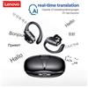 Lenovo XT80 Auricolari wireless sportivi con microfoni, controllo pulsanti, display di alimentazione a LED, cuffie traduttore AI con APP audio stereo Hi-Fi