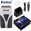 Kemei KM-3383 corpo compatto doppia lama rete di sicurezza Design U Disk ricarica rasoio domestico a lunga durata
