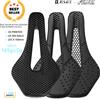 RYET 2024 RYET Sella stampata in 3D Ultraleggera cava Confortevole Full Carbon MTB Bici da corsa su strada Sedile da ciclismo Parti del cuscino della bicicletta