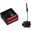 U-Angel-1988 Micro telecamera RC FPV AIO 5.8G 25MW 40CH 800TVL Trasmettitore LST-S2 + Telecamera FPV con parti OSD per drone da corsa