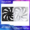TEUCER B12025 Ventola per case per PC da 120 mm 4PIN PWM Ventola da 12 cm 1800 giri/min Ventola silenziosa di raffreddamento del computer