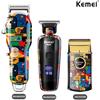 Kemei Ricaricabile Modello Graffiti Tagliacapelli Elettrico Professionale Barbiere Trimmer Uomo Rasoio Km-MAX2092 KM-MAX5090 KM-RS7098