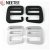 Meetee 10/20/50 Pezzi Fibbie a G in Metallo da 20/25mm per Zaini e Borse, Chiusura a Tri-Glide, Fibbia di Regolazione per Cinghie, Accessori Fai-da-te