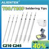 ALIENTEK Punte per saldatore ALIENTEK T80/T80P T12 Tip C245 C210 nucleo di riscaldamento senza piombo strumenti di saldatura per stazione di saldatura T80-I KU K IS Tip