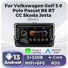 NONE NaviFly 7 "Carplay Android 13 autoradio lettore multimediale per VW Volkswagen Skoda Octavia Golf 5 6 Touran Passat B6 Polo Jetta