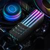 Jumpeak Computer DDR4 DDR5 5V ARGB Modulo di memoria di sincronizzazione Radiatore PC RGB Colorato Ram Cooler Dissipatore di calore Raffreddamento Spessore Armatura