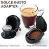 i Cafilas Adattatore per capsule riutilizzabili di ricarica per capsule di caffè Dolce Gusto Converti compatibile per accessori per caffè macchina Genio S Piccolo XS