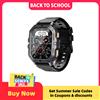 CUBOT C28 Smart Watch impermeabile da uomo 2.02 pollici Fitness Tracker Sport Smartwatch da polso per Android IOS Chiamata Bluetooth