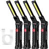 ESMARTER Nuova torcia portatile a LED COB Lampada da lavoro ricaricabile USB Lanterna magnetica Lampada a sospensione con batteria incorporata Torcia da campeggio