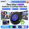 Carlinkit Ultra3 Android TV Box Android 15 Adattatore Wireless Carplay QCM6350 Smart Car AI Box Carplay per Netflix YouTube 5G LTE