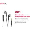 FiiO FF1 3.5mm HIFI Musica Wired Bass Auricolari 14.2mm Microfono HD dinamico Auricolare per giochi Riunioni Video