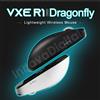 ATK Mouse da Gaming ATK VXE Dragonfly R1 Pro MAX, Leggero, PAW3395, Wireless 2.4G, R1 SE Plus Bluetooth, Mouse FPS Ricaricabile