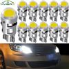 HVIERO 1/4/10 Pezzi Lampada LED T10 W5w 12V per Auto, Luce di Segnalazione, Illuminazione Interna, Luce di Posizione, Luce di Retromarcia, Luce Targa Luminosa