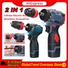 meterk 16.8V/18V 2 IN 1 Cacciavite Brushless Al Litio Trapano Elettrico Strumento di Potere Motore Brushless Pratico Cacciavite Kit di Riparazione