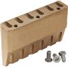 Musiclily Ultra 54 mm con spaziatura delle corde, profondità 42 mm, blocco interamente in ottone massiccio per ponte tremolo serie Gotoh 510T