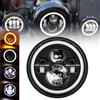 WUMFIRE 7 "Pollici H4 LED Faro Del Motociclo Lampada H4 per BMW R1200 R Nine T 2014-2016 Moto Harley Softail Touring
