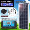 soecopo Pannello solare da 1000 W 12 V Cella solare 10A-100A Controller Kit piastra solare per telefono RV Auto Caravan Casa Campeggio Batteria esterna