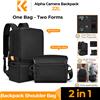 K&F CONCEPT Zaino fotografico K&F CONCEPT 22L 2 in 1, borsa a tracolla per fotografi, borsa da viaggio a tracolla per fotocamere e obiettivi Sony, Canon, Nikon