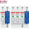 EARU AC SPD 1P + NPE 3P + NPE 50KA T1 T2 385V 275V Casa Protezione contro le sovratensioni Protezione solare Dispositivo scaricatore a bassa tensione Guida Din
