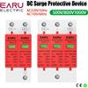 EARU SPD 2P 3P DC 500V 800V 1000V 20KA ~ 40KA 30KA ~ 60KA Casa Protezione contro le sovratensioni Dispositivo di protezione scaricatore a bassa tensione PV solare