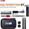 ThinkRider TinkRider Set di borse per riparazione per attrezzi portatili per biciclette Kit di attrezzi multiuso per bici Kit di capsule per deposito bici da strada MTB Pompa da ciclismo