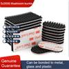 3M SJ3550 Chiusura a Testa di Fungo Nera con Nastro Biadesivo Impermeabile e Resistente al Calore