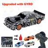 JIKEFUN Giroscopio aggiornato 1/43 RC Drifting Car Racing RTR 4WD Modello radiocomandato ad alta velocità 2.4G Drift Race Vehicle Mini regali