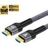 FDBOY Cavo HDMI 2.0 4K @ 120Hz 60Hz Adattatore ad alta velocità 18Gbps 1m 2m 3m Cavo HDMI 4K per RTX 3080 eARC HDR10 + Cavo video PC Laptop PS5