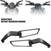 SOYAVISION Specchietto retrovisore moto per Kawasaki Z900 Z125 YAMAHA MT07 KTM 250 DUKE 990 Ducati V4 Suzuki Honda Nmax Specchi retrovisori