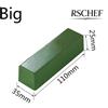 RSCHEF Pasta Abrasiva Verde Composta per Lucidatura Metalli, Cera Lucidante, Pasta Abrasiva all'Ossido di Cromo Verde, Pasta per Lucidatura a Freddo, per Pelle