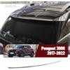 LECIBUBI Per Peugeot 3008 2017-2022 1 pz Baule Posteriore Spoiler Striscia di Stampaggio In Acciaio Cromato Trim Spoiler Esterno Car Styling Accessori