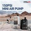 CYCLAMI HW125 Pompa di gonfiaggio elettrica per bicicletta Mini gonfiatore d'aria portatile ad alta pressione 150Psi