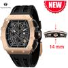 TSAR BOMBA Nuovo orologio da uomo TB8204 cronografo al quarzo giapponese 50M orologio da polso impermeabile orologio sportivo di moda regalo maschile di lusso da uomo