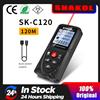 SNAKOL Misuratore di distanza laser Snakol 50M 70M 100M 120M Telemetro digitale professionale Roulette Righello Misura di nastro laser con carica USB