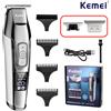 Kemei KM-5027 Tagliacapelli elettrico originale Tagliacapelli ricaricabile Display LCD Parrucchiere Macchina da taglio professionale