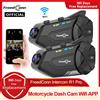 FreedConn Interfono per moto Casco Auricolare Bluetooth Gruppo Altoparlante Cuffia App WiFi Freedconn R1Pro Moto Dash Cam Moto Auto Dvr