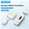 Lemorele Wireless HDMI Video Trasmettitore e Ricevitore Extender Kit Display Adattatore Dongle per TV Monitor Proiettore Interruttore PC