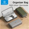 Hagibis Organizzatore elettronico Borsa da viaggio per organizer per cavi Custodia da trasporto portatile per caricatore per cavi Scheda SD Mouse Power Bank