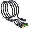 varstrom Cablaggio EB-Bus impermeabile 1T4 per Bafang BBS BBS01 BBS02 BBSHD Display motore centrale Leva freno Pollice Connettore acceleratore