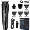 Kemei KM-1506 Rasoio Elettrico 3 in 1 con Ricarica USB, Tagliacapelli Elettrico Ricaricabile, Macchina Professionale per la Rasatura del Naso