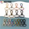 Meetee 5/30 pz Meetee 16-50mm borse in metallo fibbia girevole aragosta fermagli grilletto Clip moschettone zaino portachiavi accessori Hardware