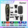 Kemei 696 Tagliacapelli elettrico Trimmer multifunzionale per uomo Rasoio elettrico per rasoio da uomo Naso 5 in 1 Trimmer professionale