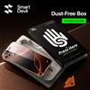 SmartDevil Vetro temperato senza bordi per iPhone 16 Pro Max 16 15 Pro Max 15 Plus HD Proteggi schermo trasparente per privacy senza polvere