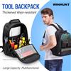 WINHUNT Zaino Porta Attrezzi, Borsa Multiuso con Tracolla, Borsa Porta Attrezzi Resistente con Cinghie Imbottite per Spalle, Schiena e Vita