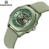 NAVIFORCE NF7107 Orologio da donna con cinturino in silicone Orologio elegante da donna impermeabile 5ATM alla moda classica