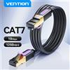 Vention Cavo Ethernet Vention Cat 7 Cavo LAN Gigabit piatto STP RJ45 ad alta velocità da 10 Gbps Cavo di rete Cat7 Codice patch per router Ethernet