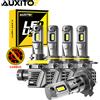AUXITO 2 pezzi 22000LM Turbo H8 H9 H11 faro a LED 120W Super luminoso 6500K Canbus H7 9005 HB3 9012 HIR2 lampadina per fari a LED 12V