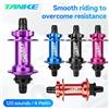 TANKE Dirt Jump Hub Serrature a velocità singola Lega di alluminio 32 fori 120 punti 135 * 10mm, DJ MTB Mozzo bici Anello di bloccaggio 6 artigli 3 denti BMX