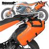 Rhinowalk Borsa da sella per moto 100% impermeabile 2 pezzi Set Borse laterali 18l/28l/48l Borsa laterale universale per motore senza portapacchi laterale